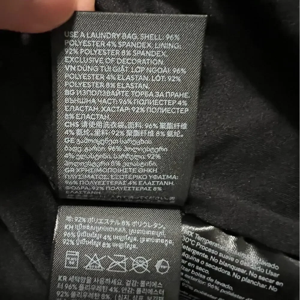 H&M Black TIE-FRONT SEQUINED JACKET - Picture 8 of 12